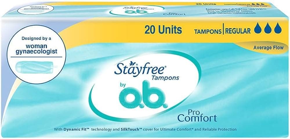 OB Tampons (Pack of 16, Regular + Super)