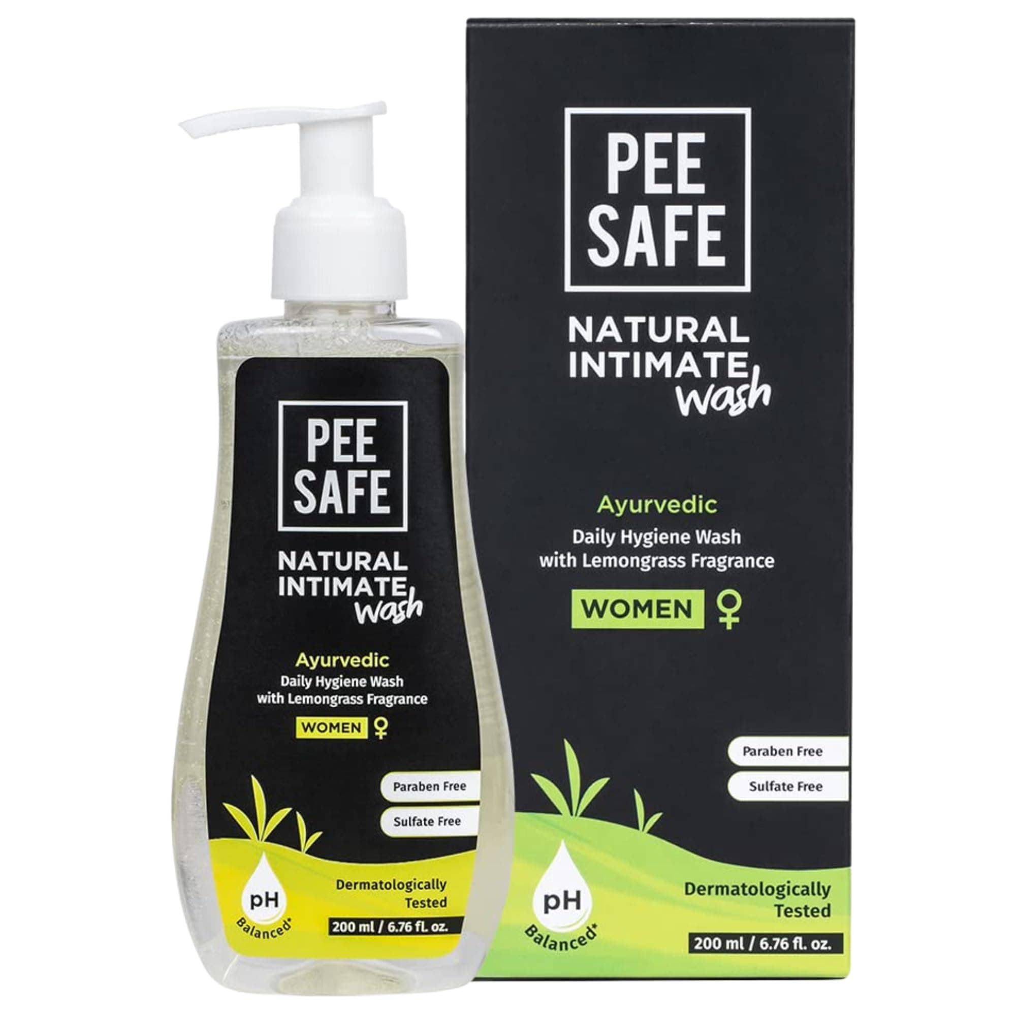 Pee Safe Intimate Wash + Wipes Combo
